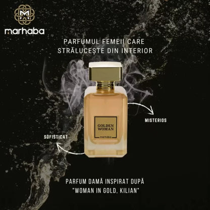 Golden Woman, Marhaba Eau De Parfum damă inspirat de Woman In Gold, Kilian