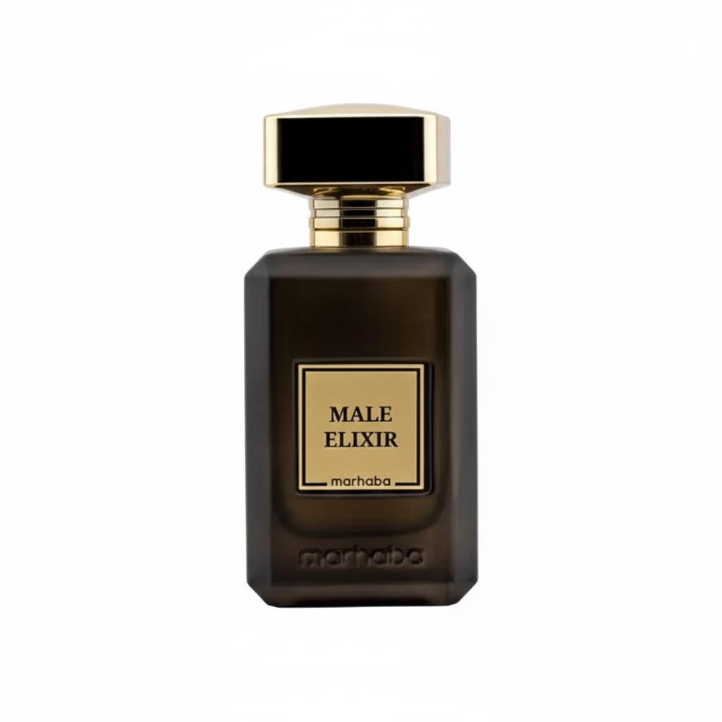 Male Elixir, Marhaba, parfum barbati inspirat de Le Male Elixir