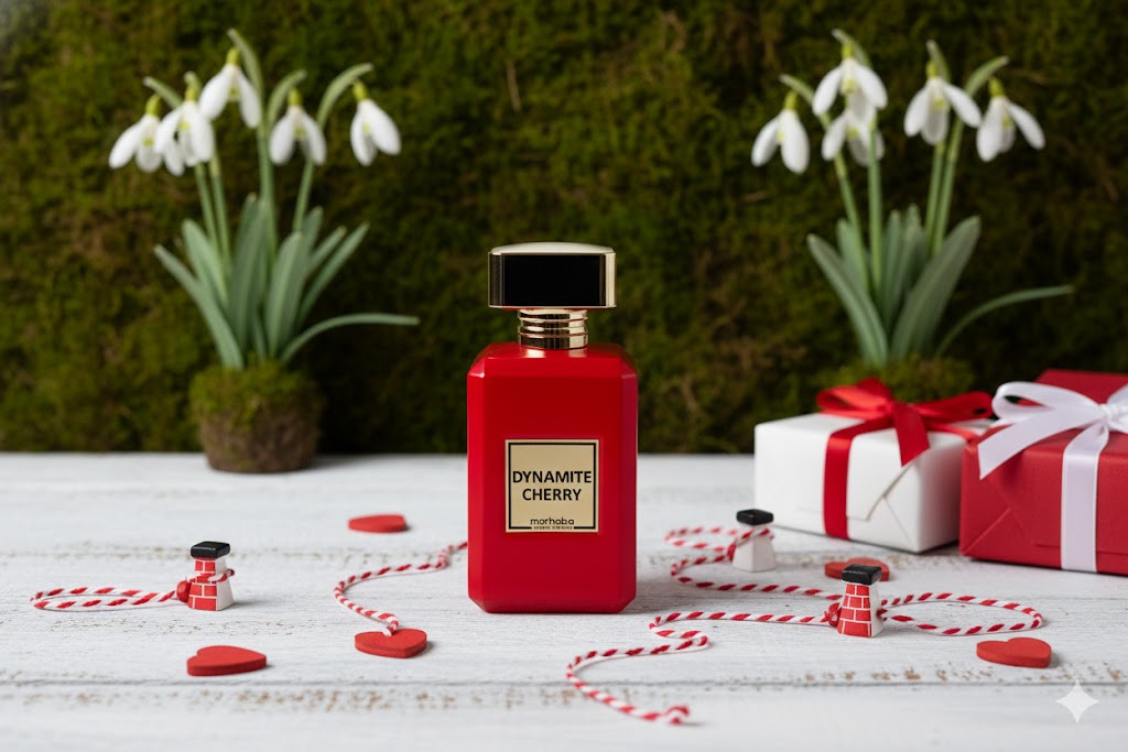 Dynamite Cherry, Marhaba, 100 ml, parfum unisex inspirat din “Electric Cherry, Tom Ford”